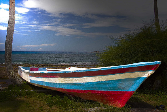 Another variation of a Boat in Puerto Rico.