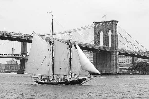 Brooklyn Bridge, New York.